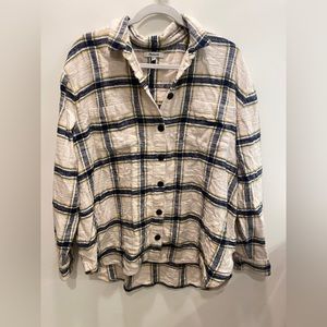 Madewell Flannel shirt XL